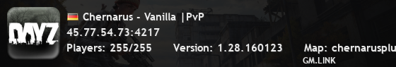 Chernarus - Vanilla |PvP