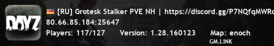 [RU] Grotesk Stalker PVE NH | https://discord.gg/P7NQfqMWRq