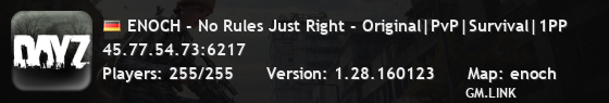 ENOCH - No Rules Just Right - Original|PvP|Survival|1PP