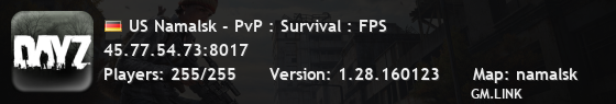 US Namalsk - PvP : Survival : FPS