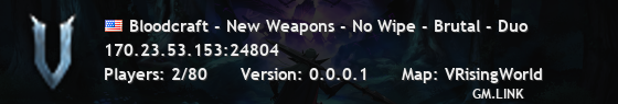 Bloodcraft - New Weapons - No Wipe - Brutal - Duo