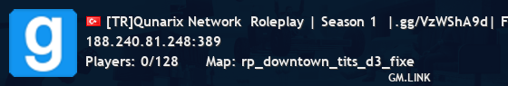 [TR]Qunarix Network  Roleplay | Season 1  |.gg/VzWShA9d| FUNRP