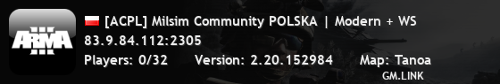 [ACPL] Milsim Community POLSKA | Modern + WS