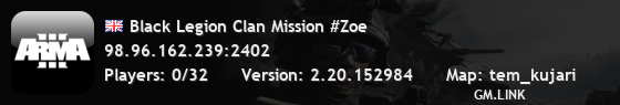 Black Legion Clan Mission #Zoe