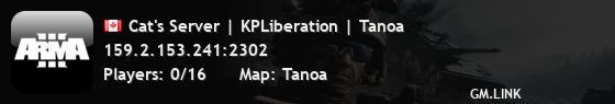 Cat's Server | KPLiberation | Tanoa