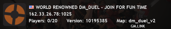 WORLD RENOWNED DM_DUEL - JOIN FOR FUN TIME
