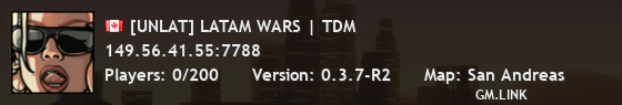 [UNLAT] LATAM WARS | TDM