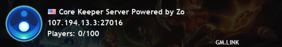 Core Keeper Server Powered by Zo