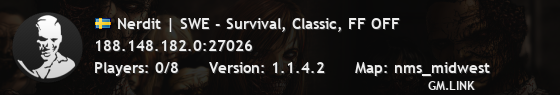 Nerdit | SWE - Survival, Classic, FF OFF