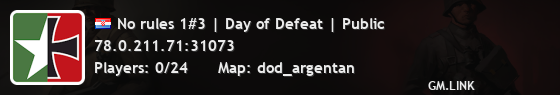 No rules 1#3 | Day of Defeat | Public