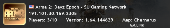 Arma 2: Dayz Epoch - SU Gaming Network