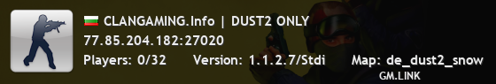 CLANGAMING.Info | DUST2 ONLY