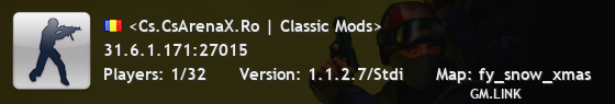 <Cs.CsArenaX.Ro | Classic Mods>