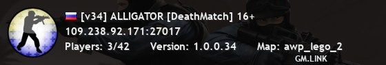 [v34] ALLIGATOR [DeathMatch] 16+