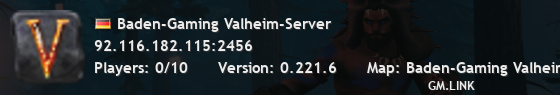Baden-Gaming Valheim-Server