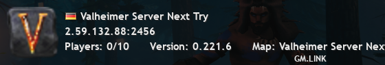 Valheimer Server Next Try