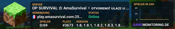 OP SURVIVAL ⚝ AmaSurvival ⚡ ᴏᴛᴠᴏʀᴇɴᴏ! ᴜʟᴀᴢɪ ᴜ ᴀᴠᴀɴᴛᴜʀᴜ 🎉