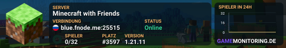 Minecraft with Friends