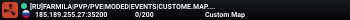 [RU]FARMILA|PVP/PVE|MODED|EVENTS|CUSTOME.MAP.6000|MONTHLY