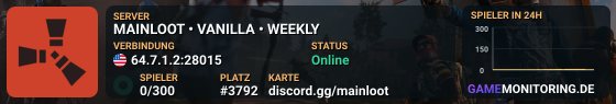 MAINLOOT • VANILLA • WEEKLY