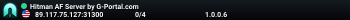 Hitman AF Server by G-Portal.com