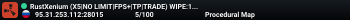 RustXenium (X5|NO LIMIT|FPS+|TP|TRADE) WIPE:04.06