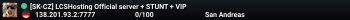 [SK-CZ] LCSHosting Official server + STUNT + VIP