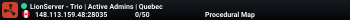 LionServer - Trio | Active Admins | Quebec | Beginner Friendly