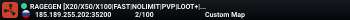 RAGEGEN [X20/X50/X100|FAST|NOLIMIT|PVP|LOOT+|NOOB]