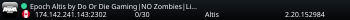 Epoch Altis by Do Or Die Gaming|NO Zombies|Lightly Mil