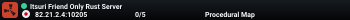 Itsuri Friend Only Rust Server