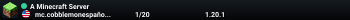 A Minecraft Server