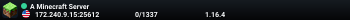 A Minecraft Server