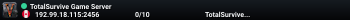 TotalSurvive Game Server