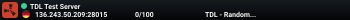 TDL Test Server
