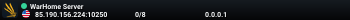 WarHome Server