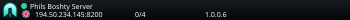 Phils Boshty Server