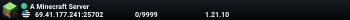 A Minecraft Server