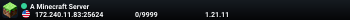 A Minecraft Server