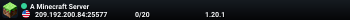 A Minecraft Server