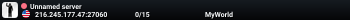 Unnamed server