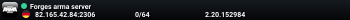 Forges arma server