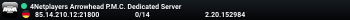 4Netplayers Arrowhead P.M.C. Dedicated Server