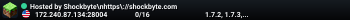 Hosted by Shockbyte\nhttps\://shockbyte.com