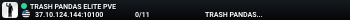 TRASH PANDAS ELITE PVE