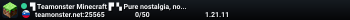 ▜ Teamonster Minecraft ▛ ▚ Pure nostalgia, no BS! ▞