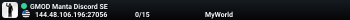 GMOD Manta Discord SE
