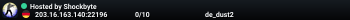 Hosted by Shockbyte