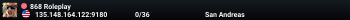 868 Roleplay
