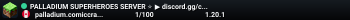 PALLADIUM SUPERHEROES SERVER ⭐ ▶ discord.gg/comiccraft ◀ ⭐